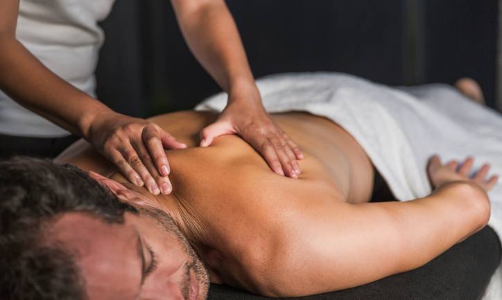 relaxing massage therapy for men